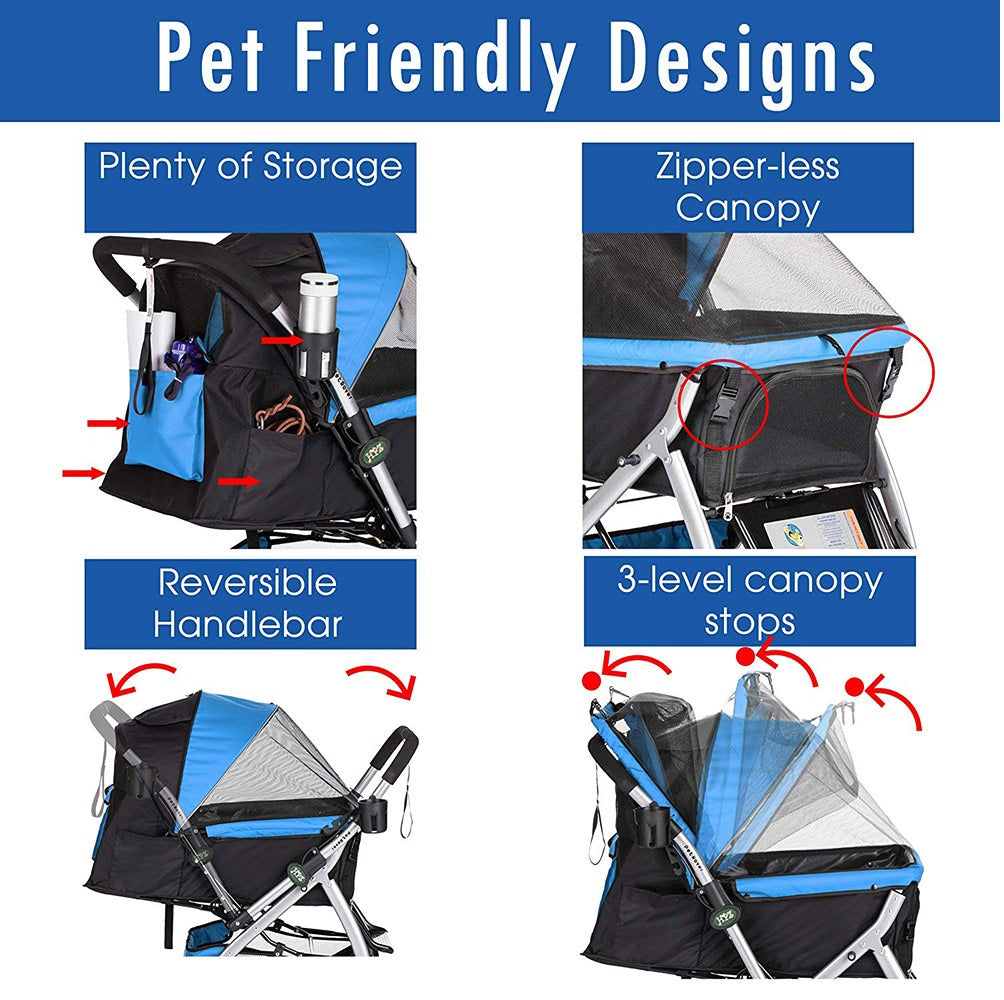 HPZ Pet Rover Premium Stroller