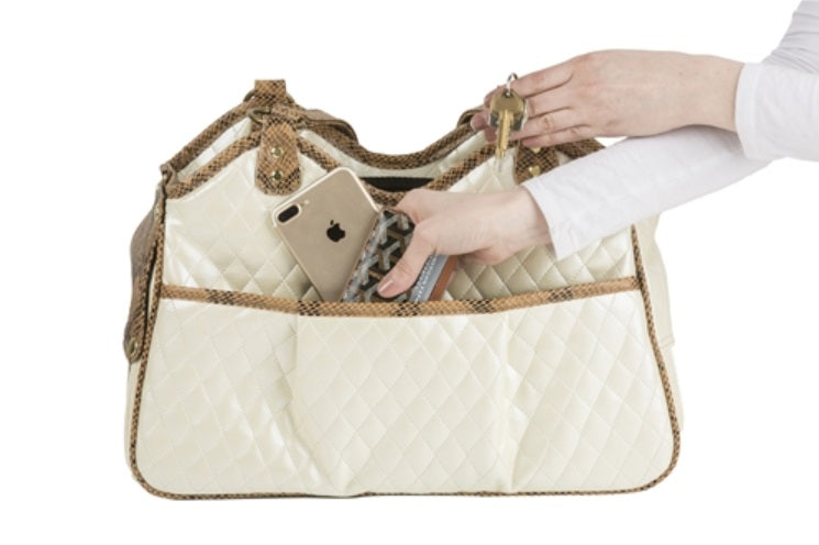 Quilted Luxe Metro - Ivory